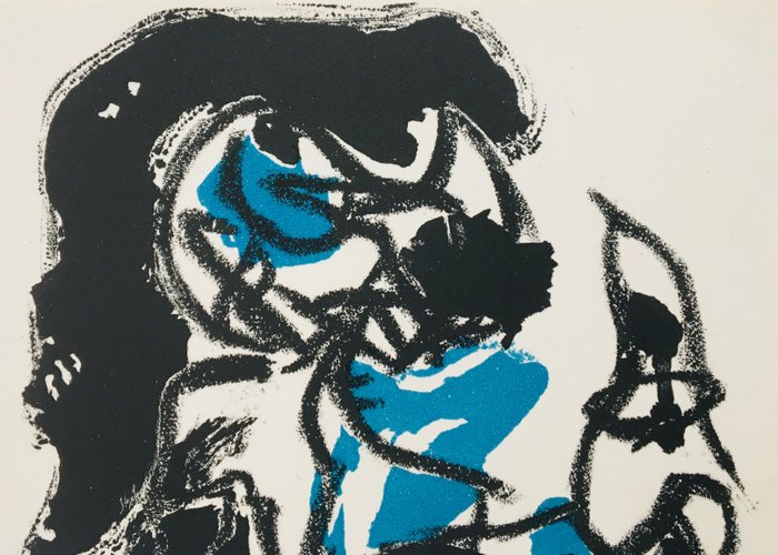 Karel Appel (1921-2006) - Sans-titre - Lithographie originale signée