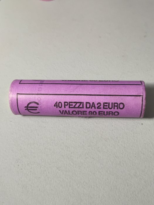 Italien. 2 Euro 2005 "Costituzione Europea" (40 monete) in rotolino  (Ingen mindstepris)