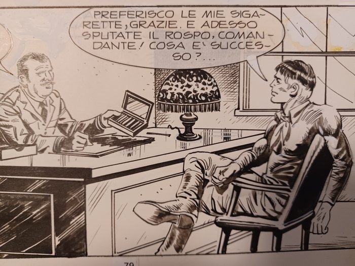 Bignotti, Franco - 2 Original page - Mister No - n. 30 "Bandoleros" - 1977