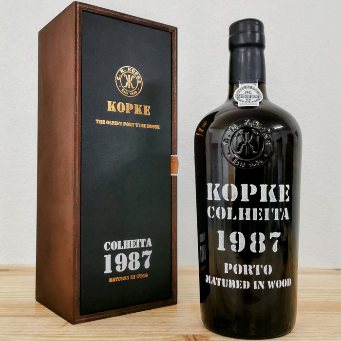 1987 Kopke - Colheita Port - Flasket 2023 -  Porto  - 1 Flaske (0,75L)