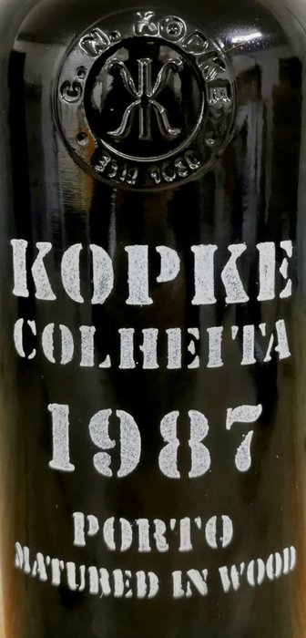 1987 Kopke - Colheita Port - Flasket 2023 -  Porto  - 1 Flaske (0,75L)