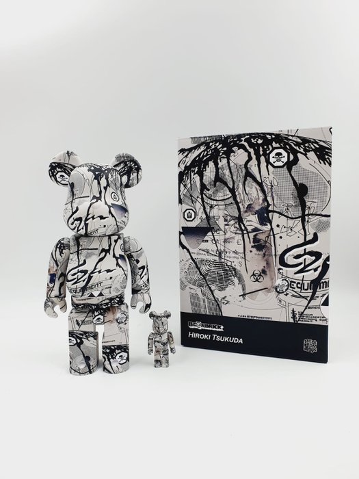 Medicom Toy x Tsukada - Be@rbrick Medicom  x Hiroi Tsukuda 400% 100% Bearbrick 2021