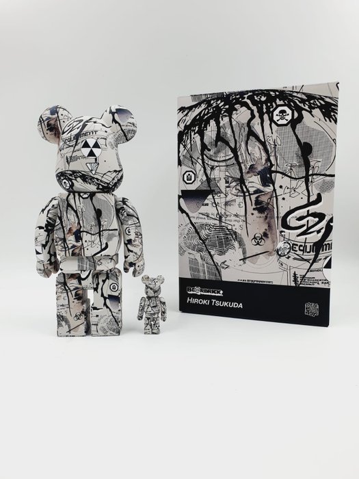 Medicom Toy x Tsukada - Be@rbrick Medicom  x Hiroi Tsukuda 400% 100% Bearbrick 2021