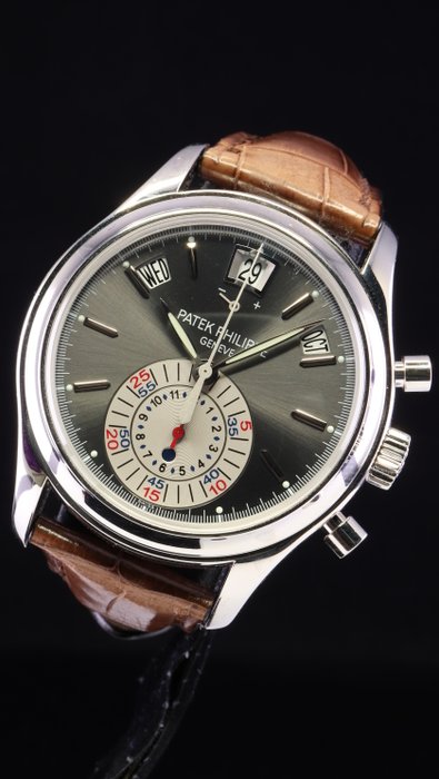 Patek Philippe - Annual Calendar Chronograph - 5960P-001 - Mænd - 2000-2010