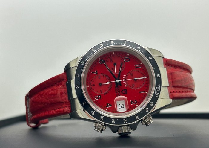 Tudor - Prince Date Chronograph Tiger Red - 79260P - Mænd - 1990-1999