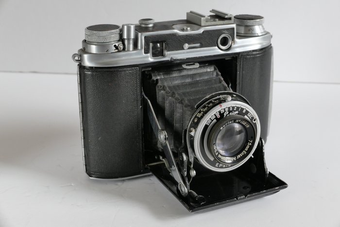 ENSIGN, Houghton :  Ensign Commando --> 6x6 Medium format with 75mm Ensar f3.5 Analogt foldekamera