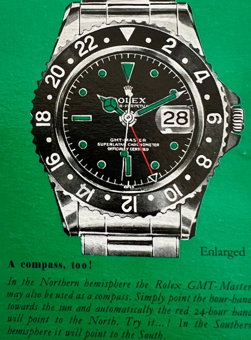 Rolex - GMT Master - Reference 1675 - English