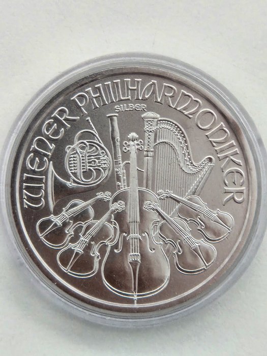 Østrig. 1 1/2 Euro 2017 Wiener Philharmoniker (3 coins)  (Ingen mindstepris)