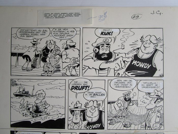 Attanasio, Dino - 1 Original page - Johnny Goodbye