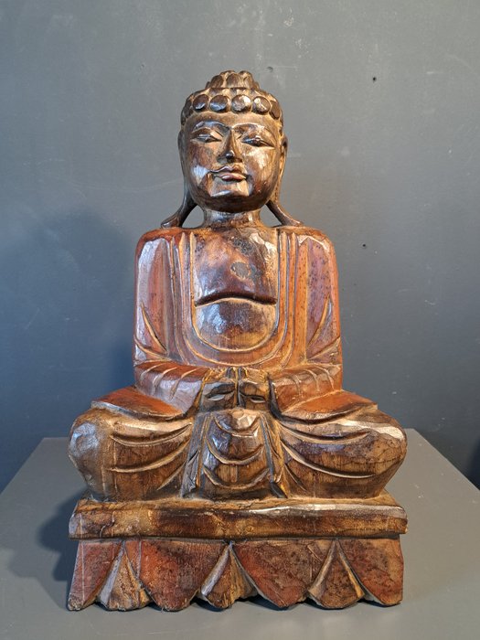 Mediterende Buddha - Statue - Indonesien  (Ingen mindstepris)