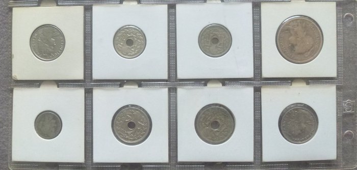 Frankrig. Various Denominations 1872/1994 (99 coins)  (Ingen mindstepris)