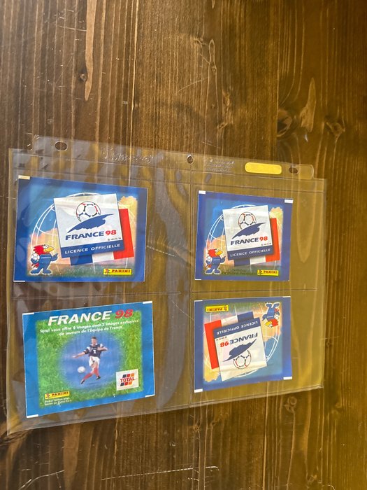 Panini - World Cup France 98 - All different - 4 Pack