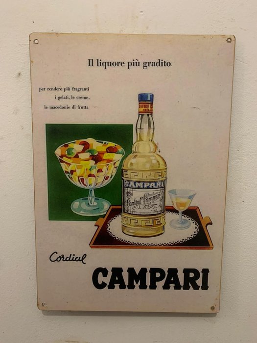 Campari - Reklameplakat - Jern