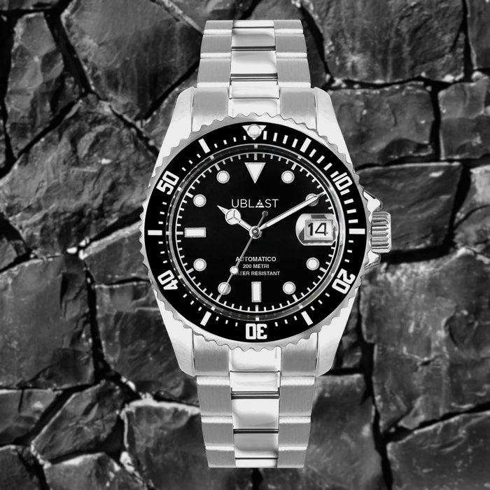 Ublast - Diver 20 ATM - UB2D4012BK - Mænd - Ny