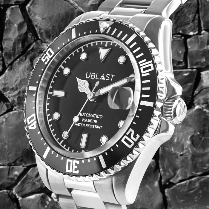 Ublast - Diver 20 ATM - UB2D4012BK - Mænd - Ny