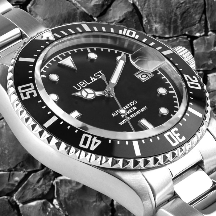 Ublast - Diver 20 ATM - UB2D4012BK - Mænd - Ny