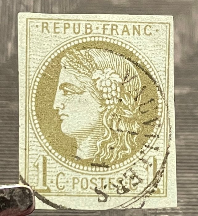 Frankrig 1870 - Emission de Bordeaux R 2 - YT No 39B