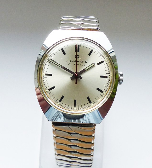 Junghans - Tonneau Classic 17Jewels - Ingen mindstepris - M.A.N.3001 - Mænd - 1960-1969