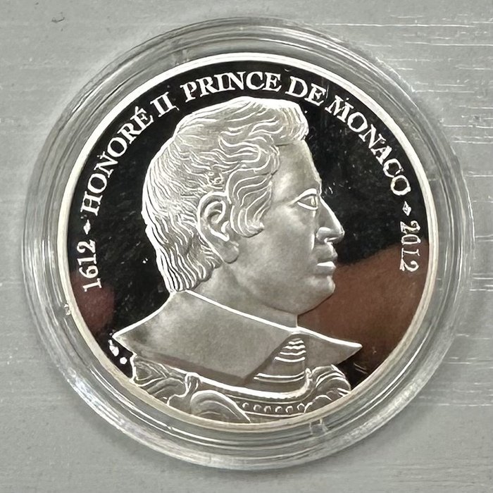 Monaco. 10 Euro 2012 "Honoré II" Proof  (Ingen mindstepris)