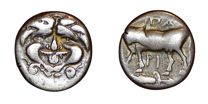 Grækenland (gamle), Mysia, Parion. Hemidrachm ca. 350-300 BC