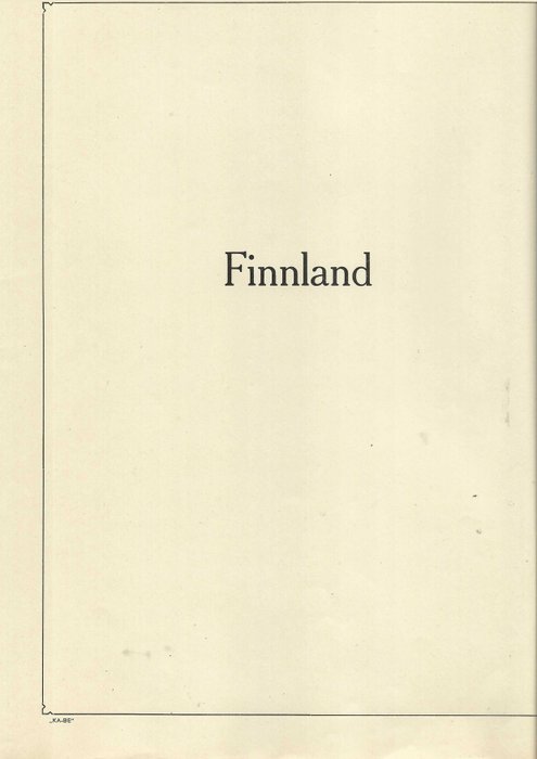 Finland 1930/1972 - Finland Komplet MINT-samling i Ka-Be-album - Michel