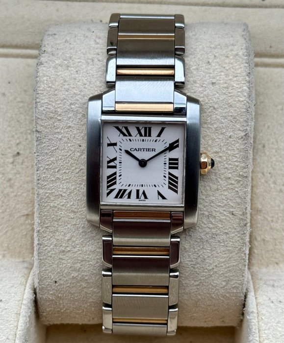 Cartier - Tank Française - 2301 - Kvinder - 2000-2010