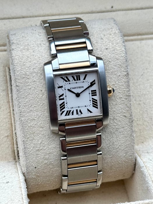 Cartier - Tank Française - 2301 - Kvinder - 2000-2010