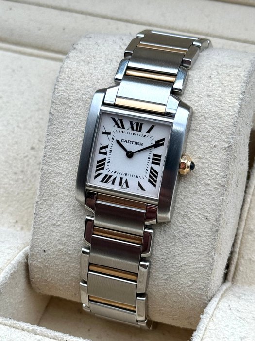 Cartier - Tank Française - 2301 - Kvinder - 2000-2010