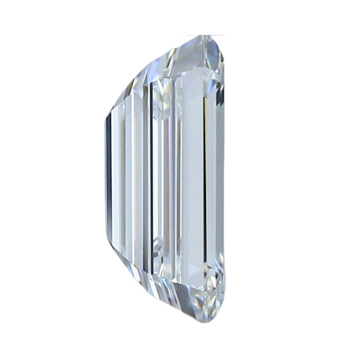 1 pcs Diamant  (Natur)  - 1.81 ct - Smaragd - E - VVS2 - Gemological Institute of America (GIA)