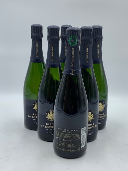 Barons de Rothschild, Concordia - Champagne Brut - 6 Flasker (0,75 L)