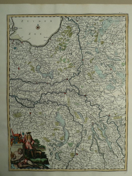 Holland - Gelderland; F. Halma. - Gelderland - 1701-1720