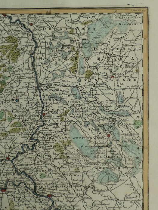 Holland - Gelderland; F. Halma. - Gelderland - 1701-1720