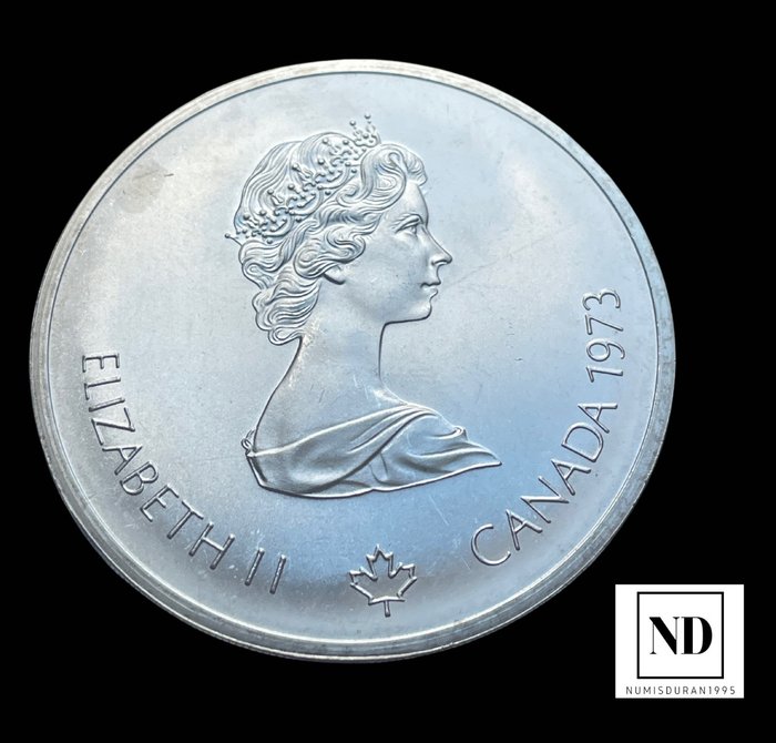 Canada. Elizabeth II. 10 dolares 1973- Canada  (Ingen mindstepris)