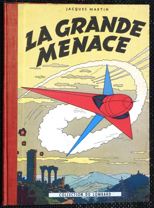 Lefranc T1 - La Grande Menace - C - 1 Album - Genoptryk - 1957