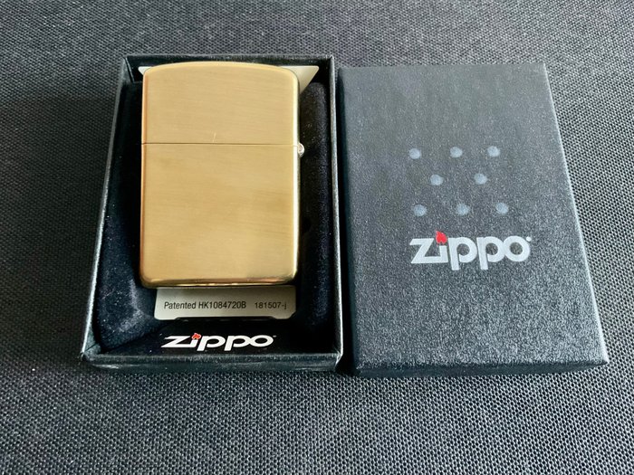 Zippo - Marlboro - Lommelighter - Messing