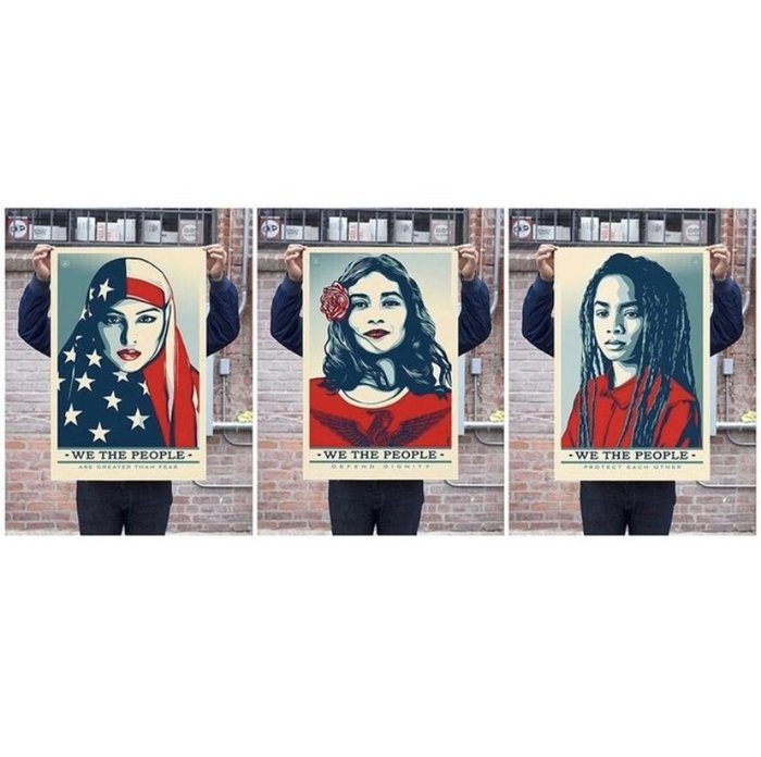 Shepard Fairey (OBEY) (1970) - We the People