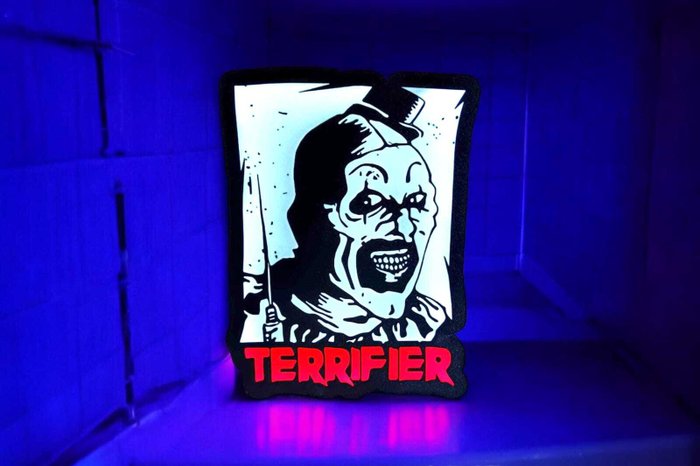 Lysskilt - TERRIFIER - Plast