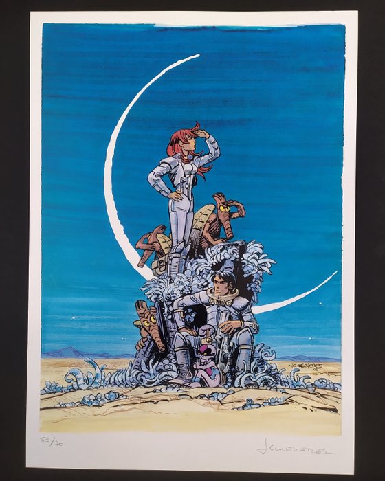 Mézières, Jean-Claude - 1 Offset Print - Valerian et Laureline - 2005