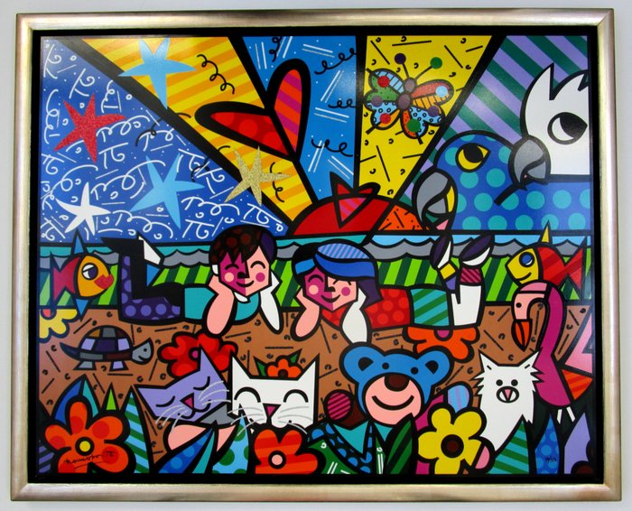 Romero Britto (1963) - In The Park