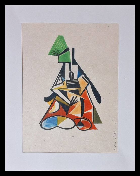 Emma Wildfang - Mickey Mouse and Goofy - "Tribute series - Icons Reimagined "Wassily Kandinsky"