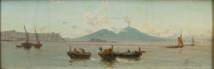 Francesco Saverio Torcia (1840 - post 1891) - Il ritorno dalla pesca