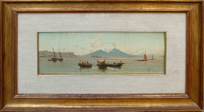 Francesco Saverio Torcia (1840 - post 1891) - Il ritorno dalla pesca