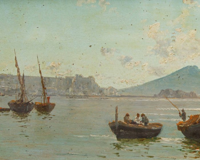 Francesco Saverio Torcia (1840 - post 1891) - Il ritorno dalla pesca