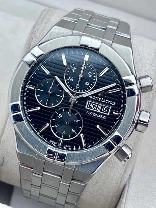 Maurice Lacroix - Aikon Automatic Chronograph Full set- - AI6038 - Mænd - 2011-nu