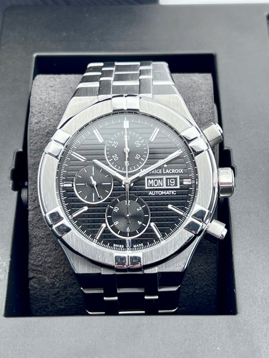 Maurice Lacroix - Aikon Automatic Chronograph Full set- - AI6038 - Mænd - 2011-nu