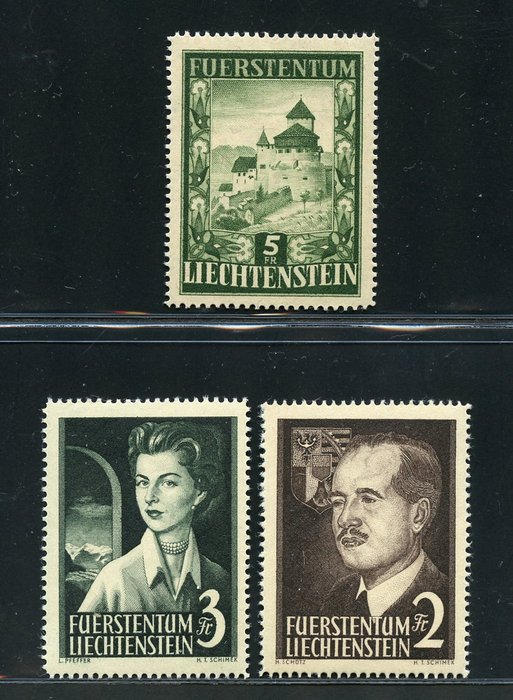 Liechtenstein 1930/1951 - Flere serier af perioden - Unificato NN. 272 - 294/295 - Tx 1/12 - 13/20 - 21/28 - S 9/10