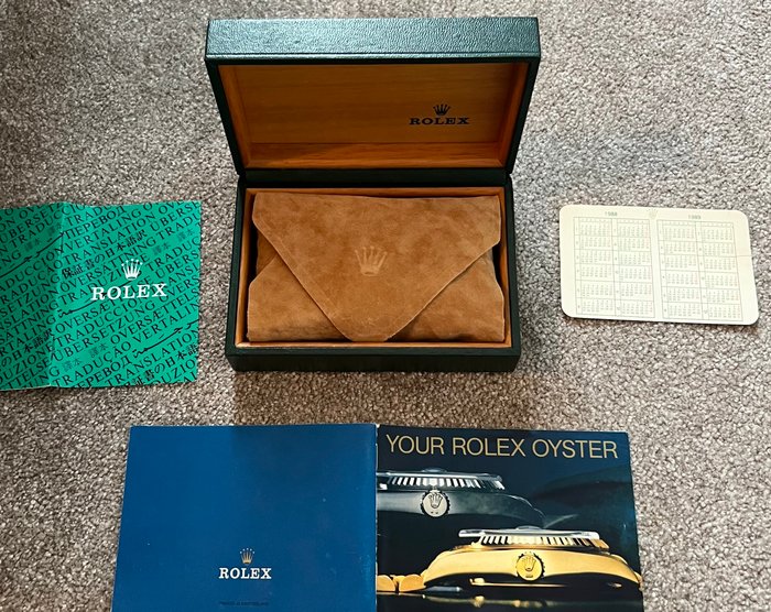 Rolex - English - 1989 - box set -  nr 68002