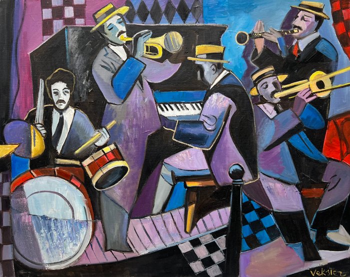 Samuel Veksler (1966) - Le Concert de Jazz