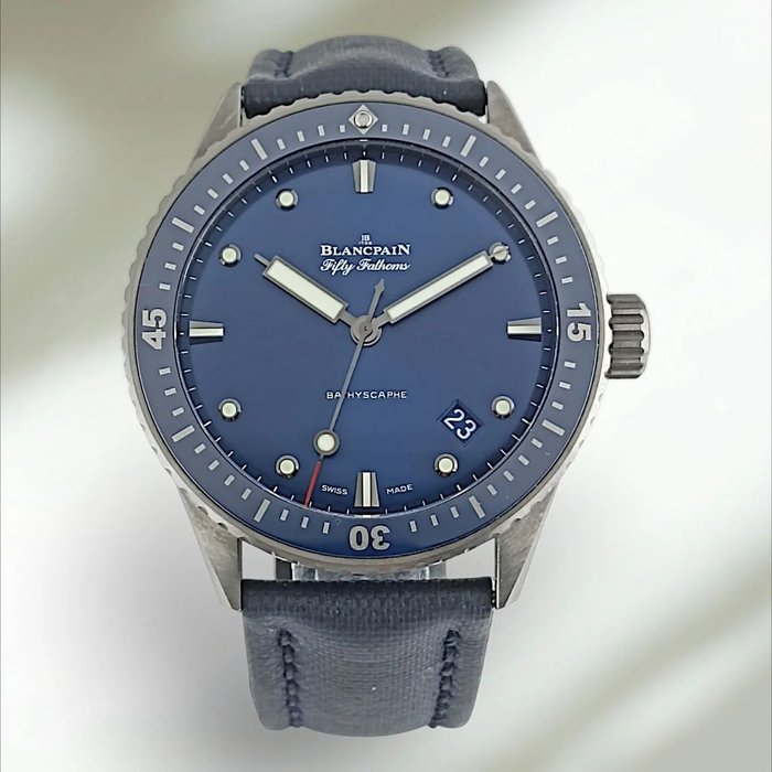 Blancpain - Fifty Fathoms Bathyscaphe - 5000-0240-052A - Mænd - 2020+