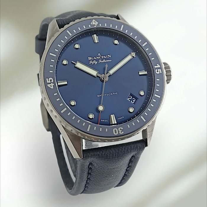 Blancpain - Fifty Fathoms Bathyscaphe - 5000-0240-052A - Mænd - 2020+